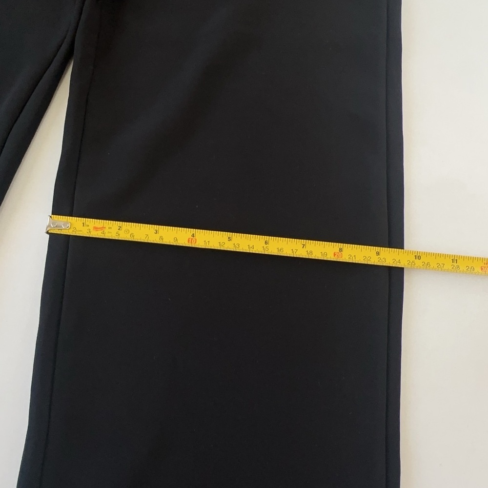 A4 Sports Black Pants with Gold Buttons Women’s Size L – Stretch Dressy Trouser - Picture 7 of 10